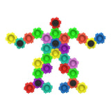 grande construction de fidget blocks pop spinner