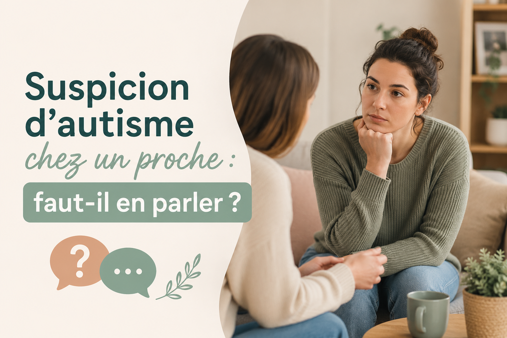Suspicion d'autisme chez un proche : faut-il en parler ?