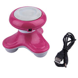 masseur vibrant rose chargement USB