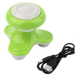 masseur vibrant vert chargement USB