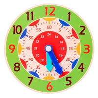 horloge pour apprendre à lire l'heure aux enfants